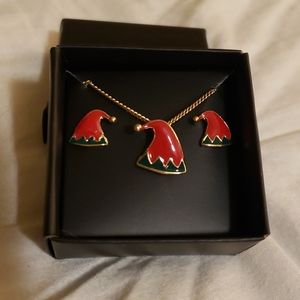 Necklace and earrings set